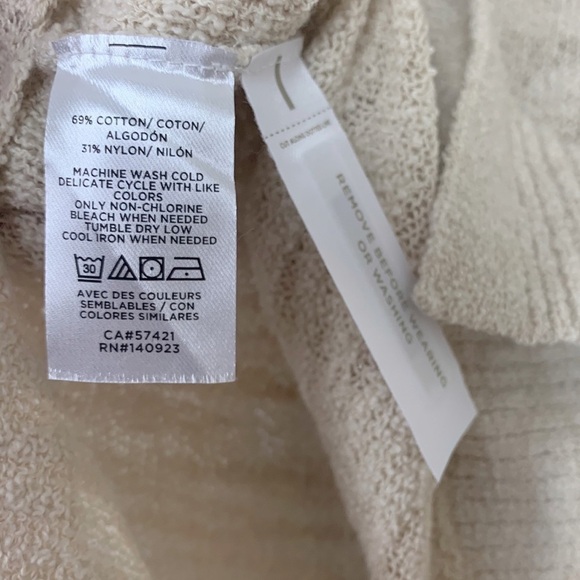 NWT Lou & Grey Dolman Knit Sweater in Natural Oat - Picture 7 of 7